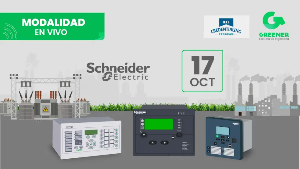 [PE.25.25] Configuración y Operación de Relés de Protección Schneider Electric