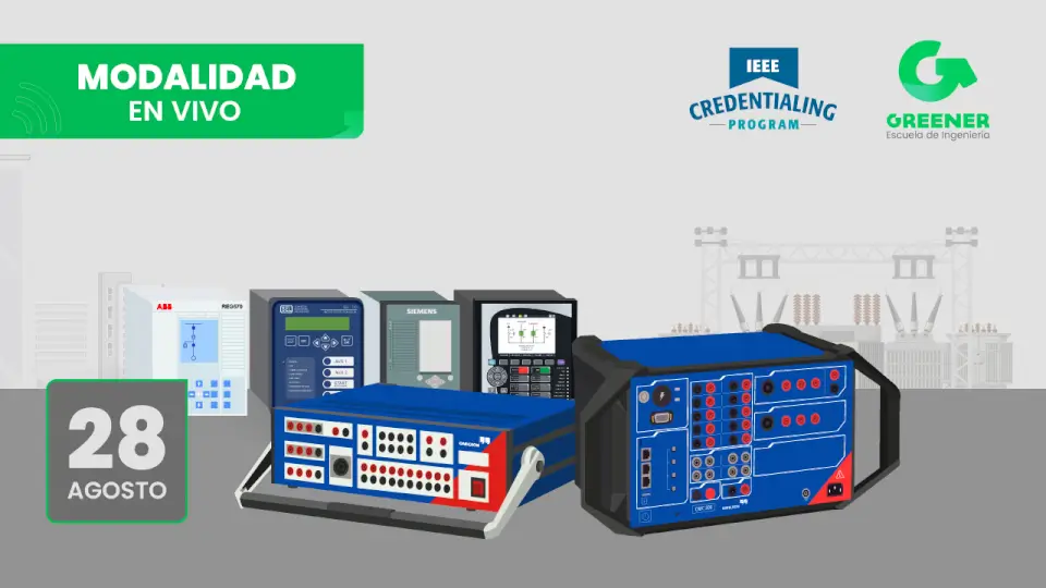 [PE.66.26] Configuración y Pruebas de Relés ABB, SEL, SIEMENS y GE