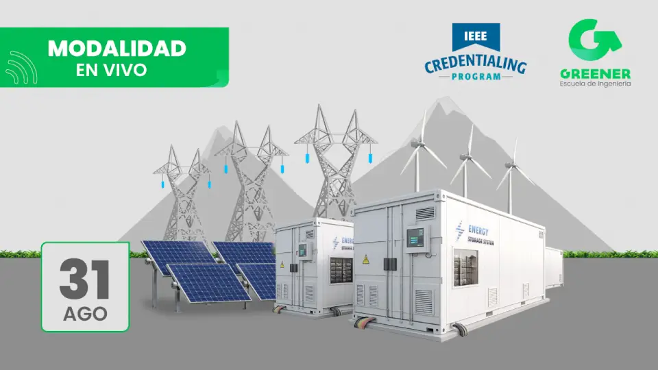 [PE.60.26] Sistemas de Almacenamiento de Energía en Baterías (BESS)